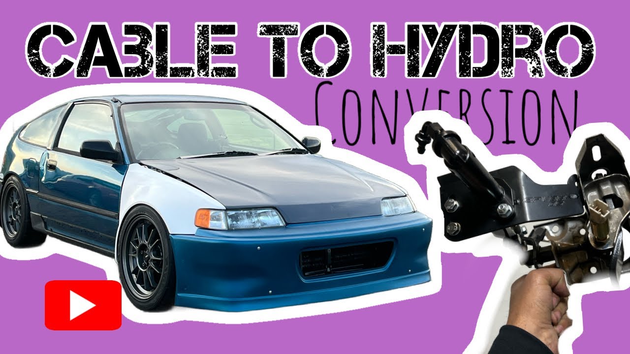 Наш кабель EFV3 для переоборудования в гидросистему для Honda Civic/Crx/Sedan 88-91 годов