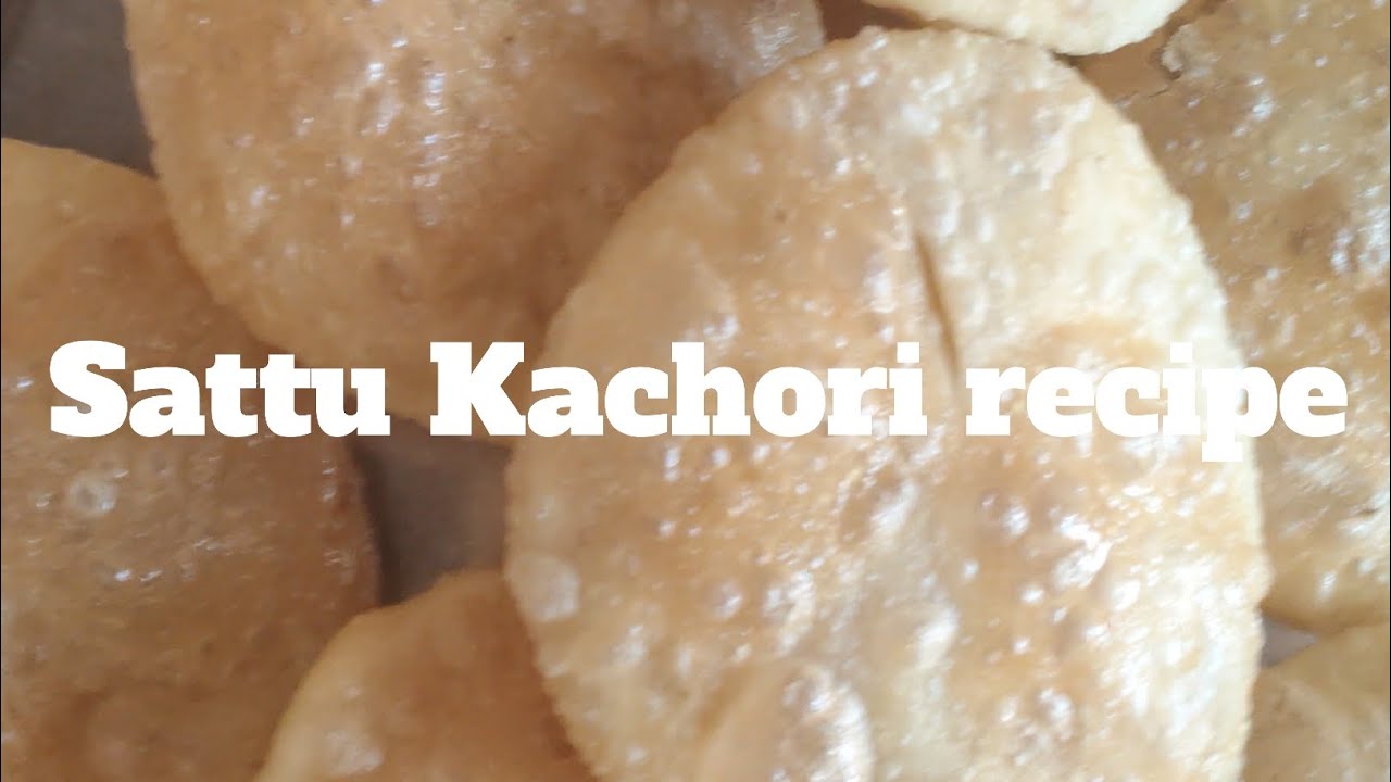 Sattu Kachori.  Recipe #veralvideo 