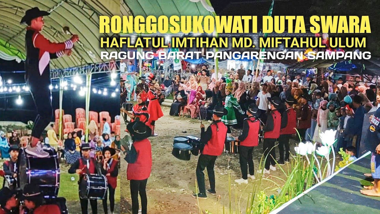DRUM BAND RONGGOSUKOWATI LIVE IN PANGARENGAN TORJUN SAMPANG MADURA