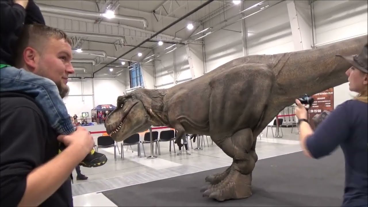 T-REX 🦖 Dinozaur Reksio - Pożegnanie z Widzami - ZOOPARK Targi Lublin S.A.