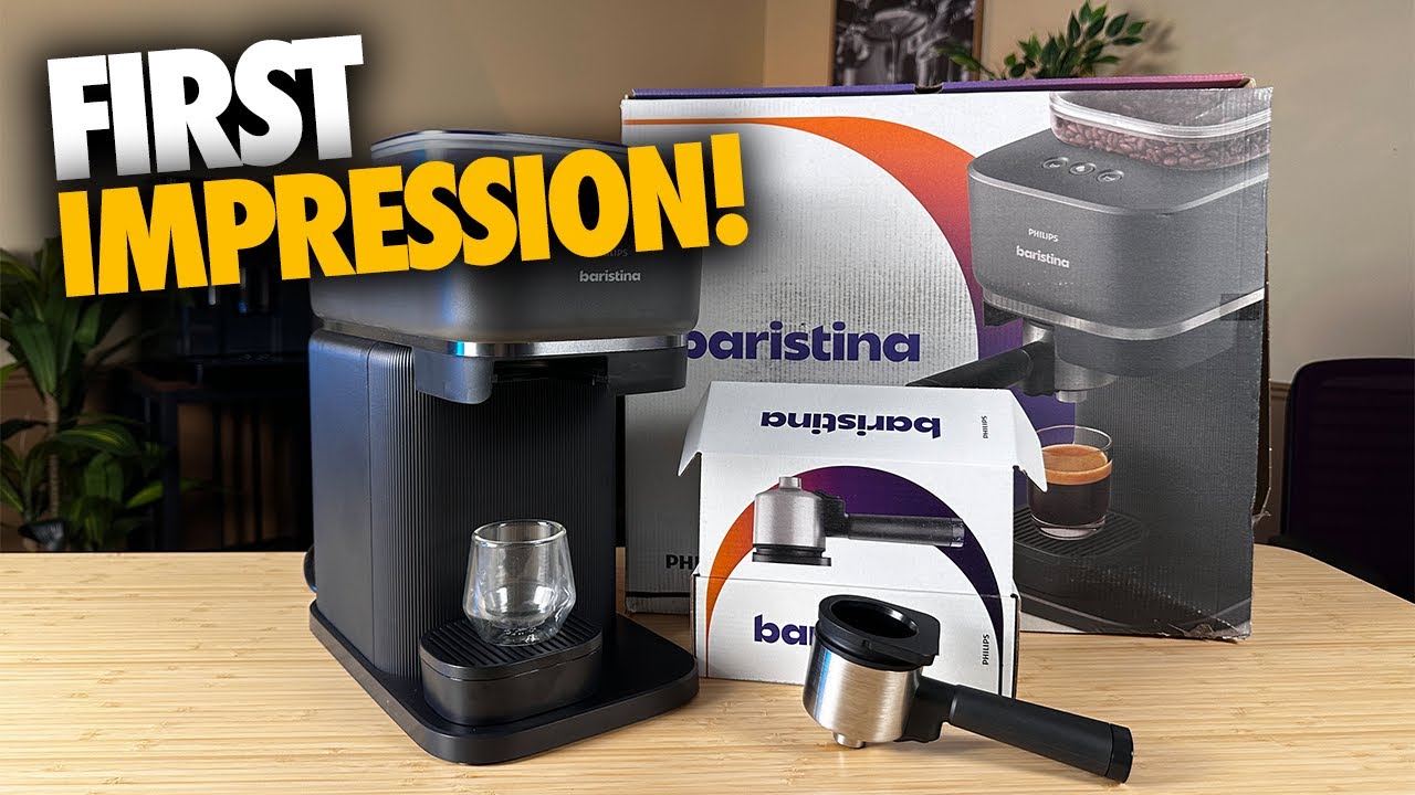 First Impressions and Unboxing of the Philips BARISTINA!