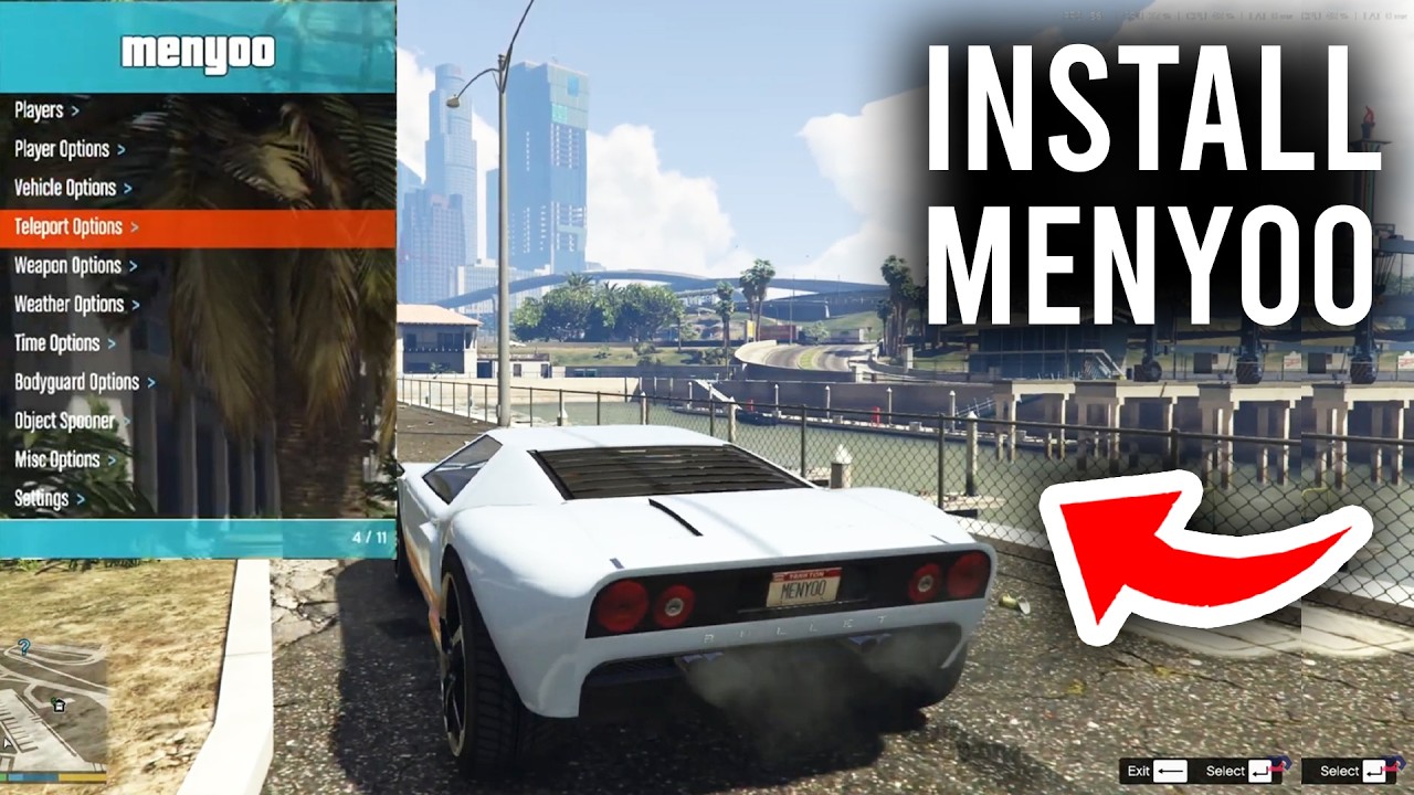 How To Install Menyoo Mod Menu In GTA 5 Enhanced - Tutorial