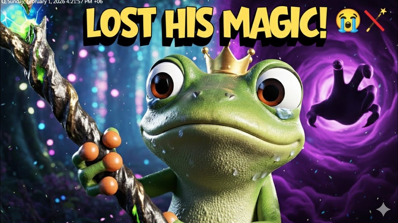 The Frog Prince Lost His Magic 🐸✨ | Fairy Tale for Kids