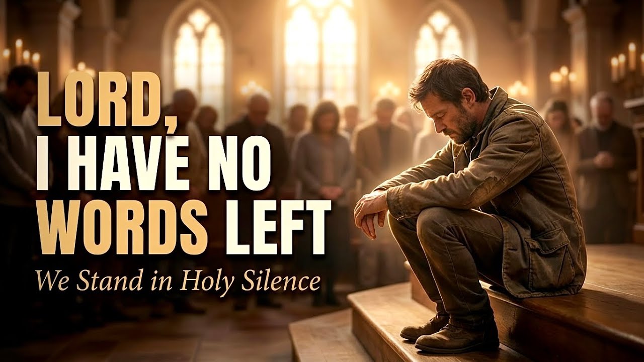 Lord, I Have No Words Left | We Stand in Holy Silence | Peaceful Worship Song For Healing & Prayer