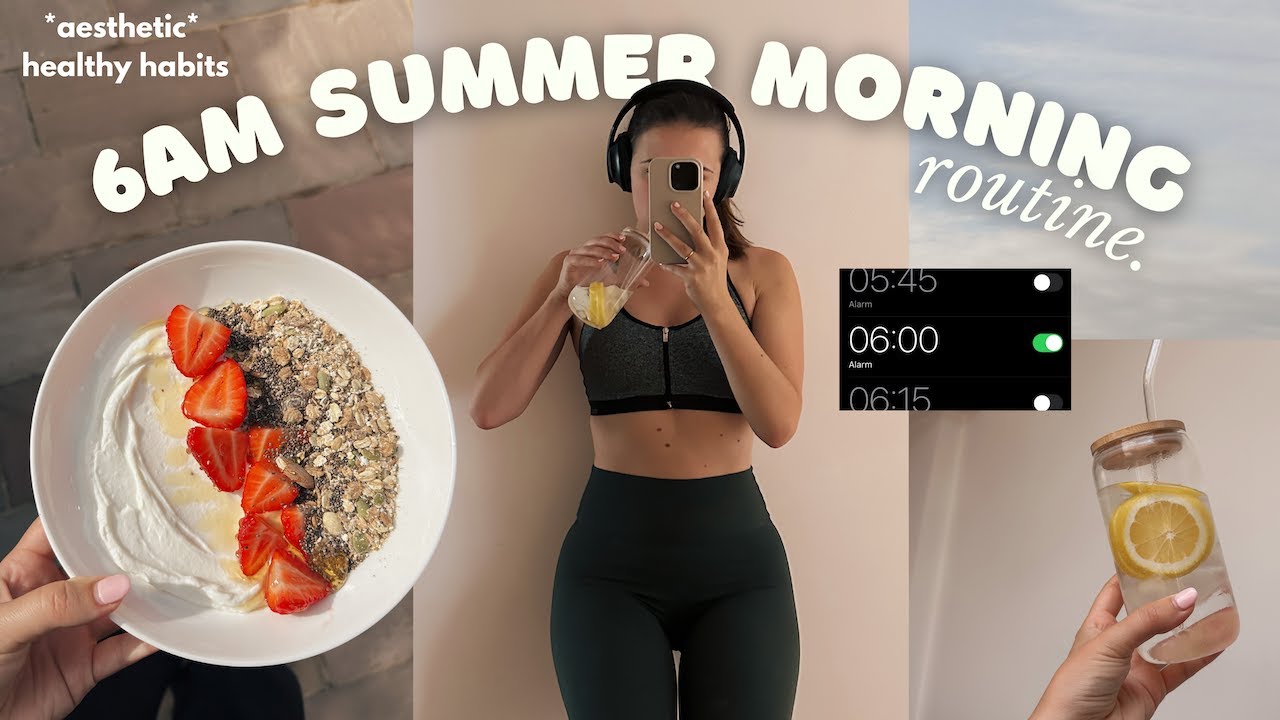 6AM MORNING ROUTINE before 9-5 | how to build a life changing morning routine