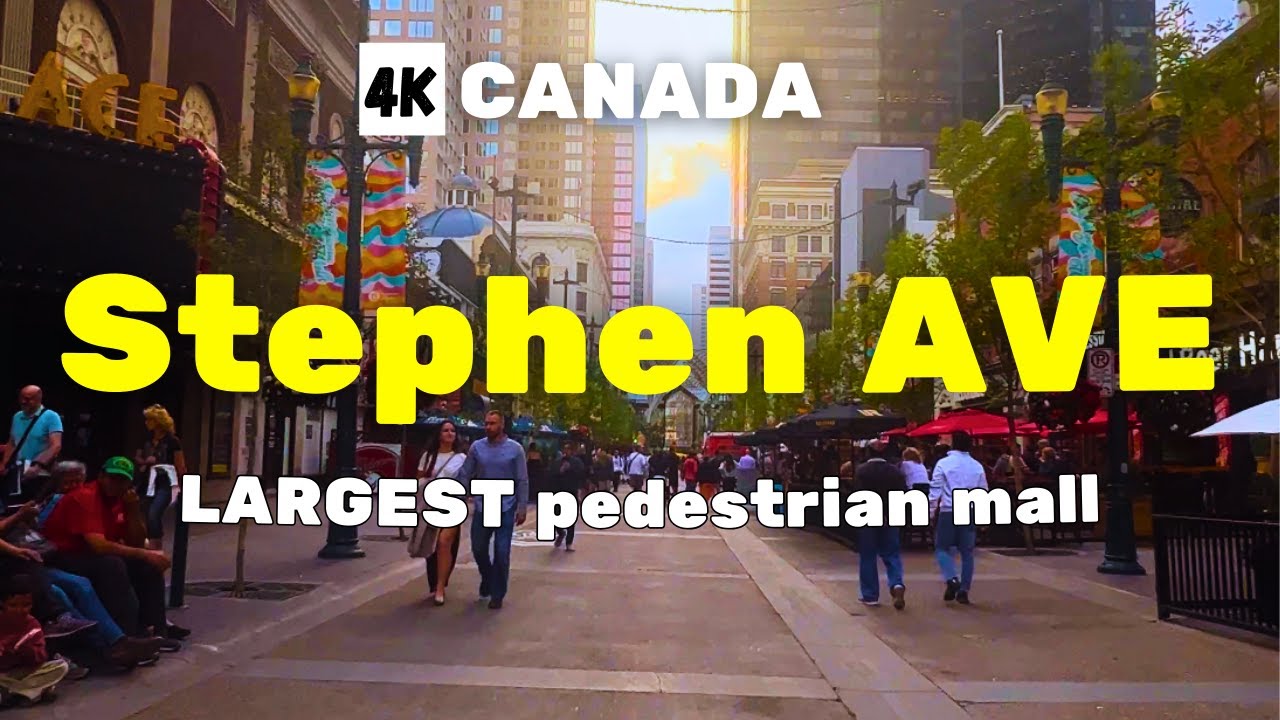 Most BEAUTIFUL places you need to VIST | Calgary 4K Walking Tour