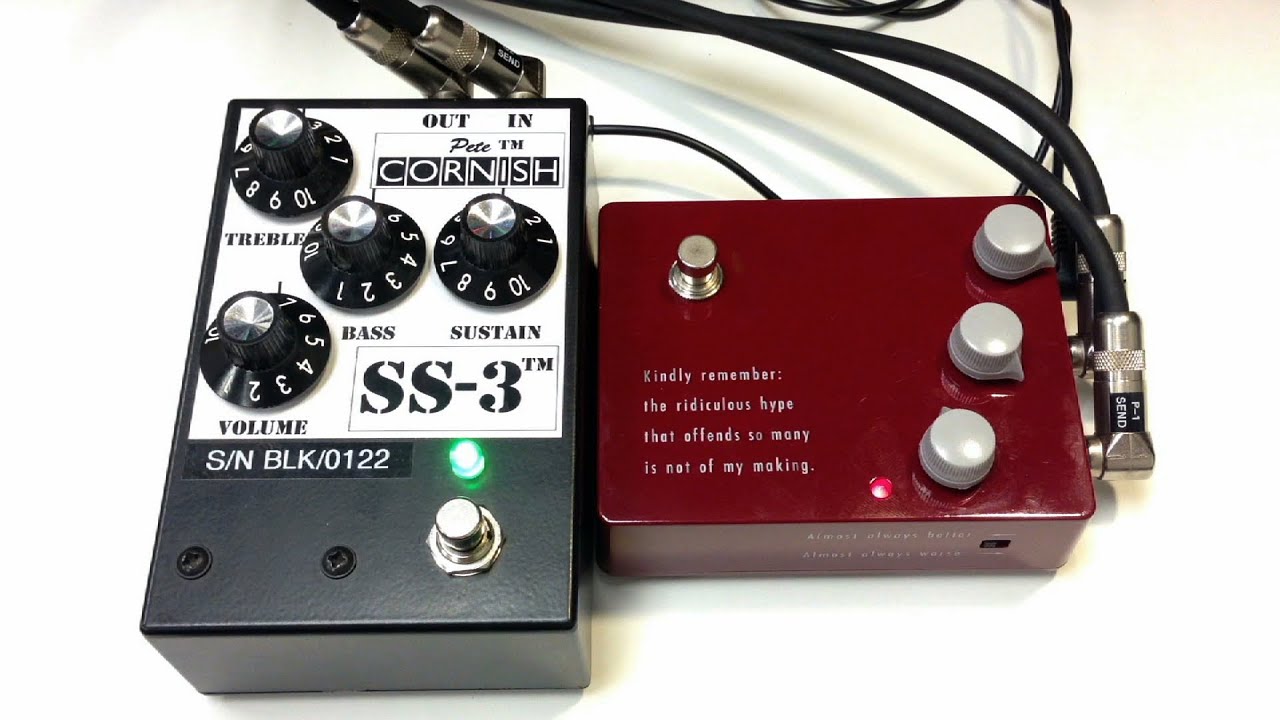 Pete Cornish SS3 vs Klon KTR