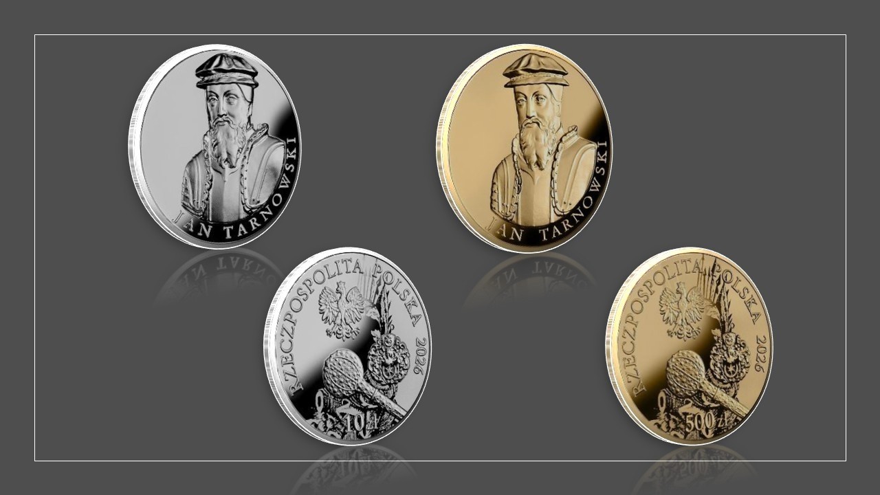 10 i 500 złotych 2026 - Hetmani Rzeczypospolitej – Jan Tarnowski