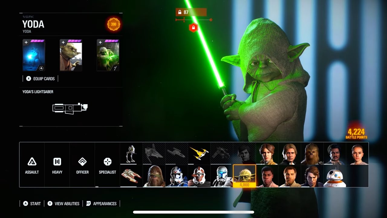 Master Yoda Gets a Killstreak On Reinforcement Event - Star Wars Battlefront 2 