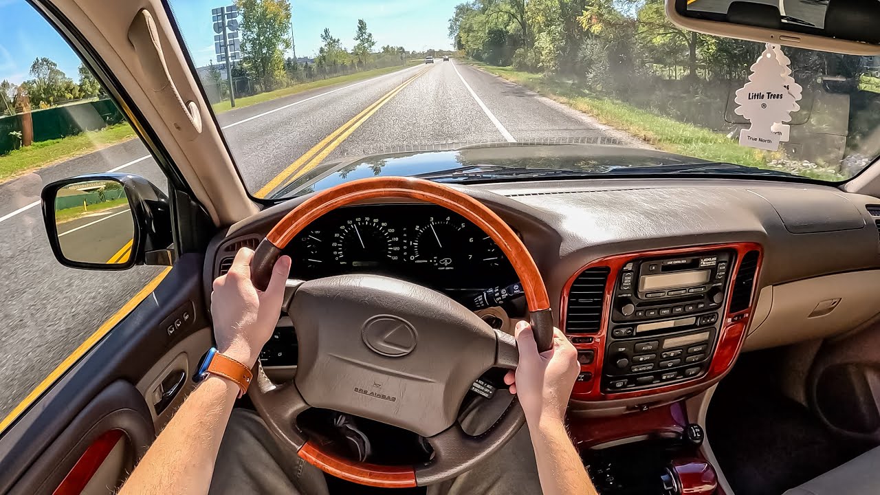 2000 Lexus LX 470 - POV Test Drive (Binaural Audio)