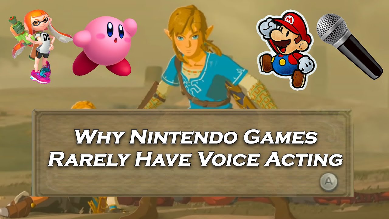 Why Nintendo Games Rarely Have Voice Acting - A Look at Nintendo's Complicated History
