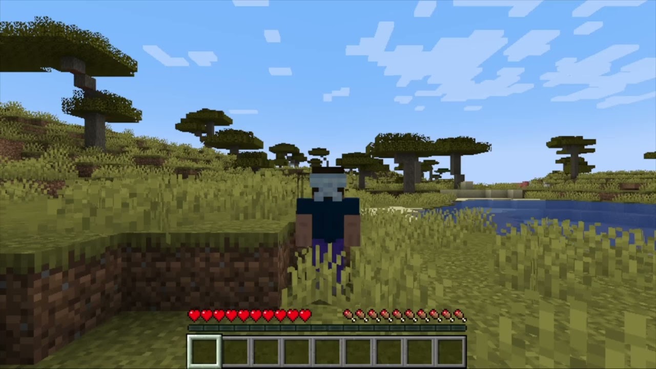navigating your world and finding your first Tree::The TrueBlindCraft Guide, ep# 1