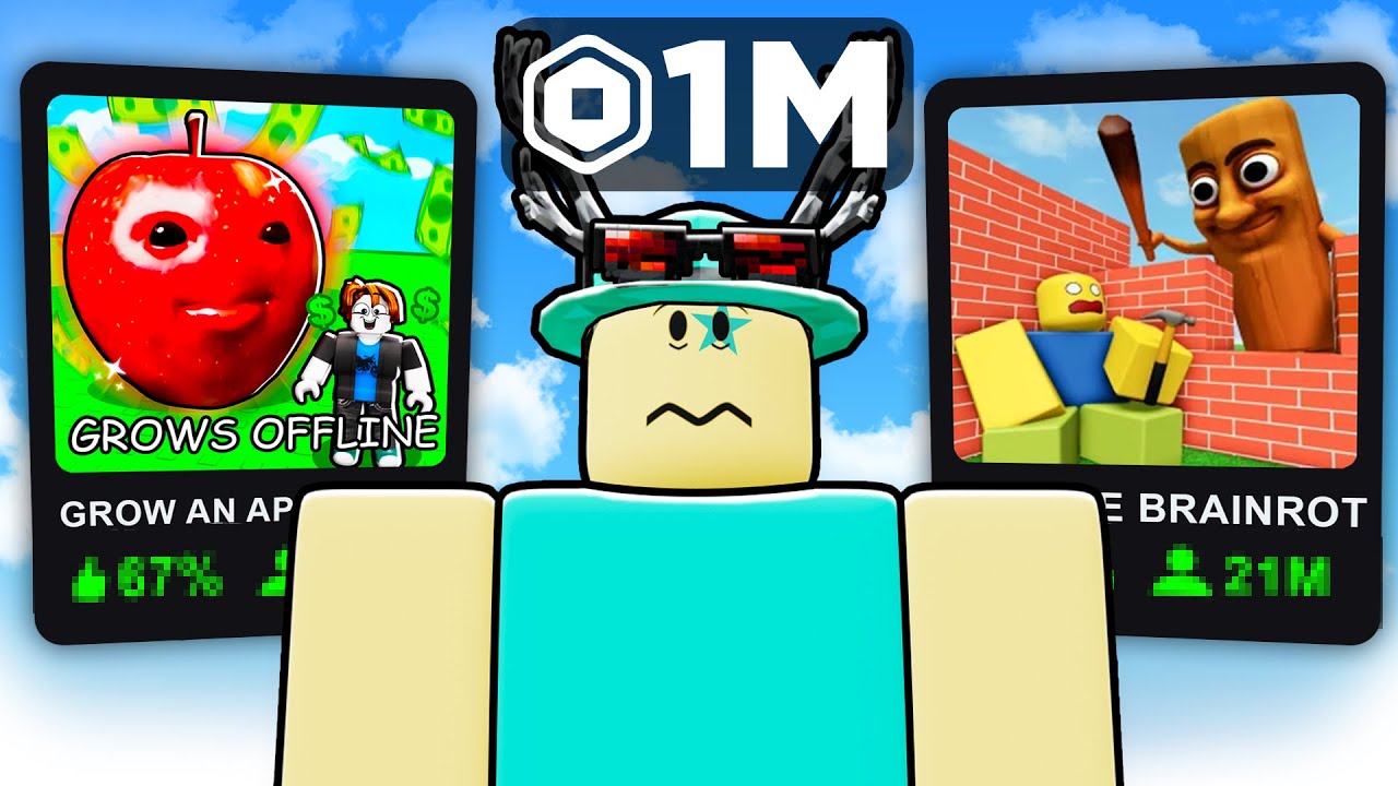 Могу ли я разбогатеть, создавая игры Brainrot для Roblox?