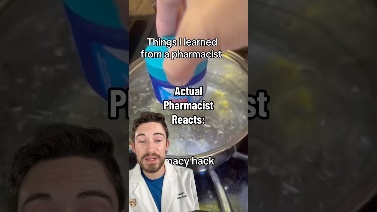 Boiling Vicks?! Why this viral hack is dangerous &ndash; Pharmacist explains the real risks ⚠️💊