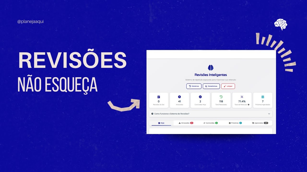 08 - Revisões: Ou você revisa no tempo certo, ou esquece!