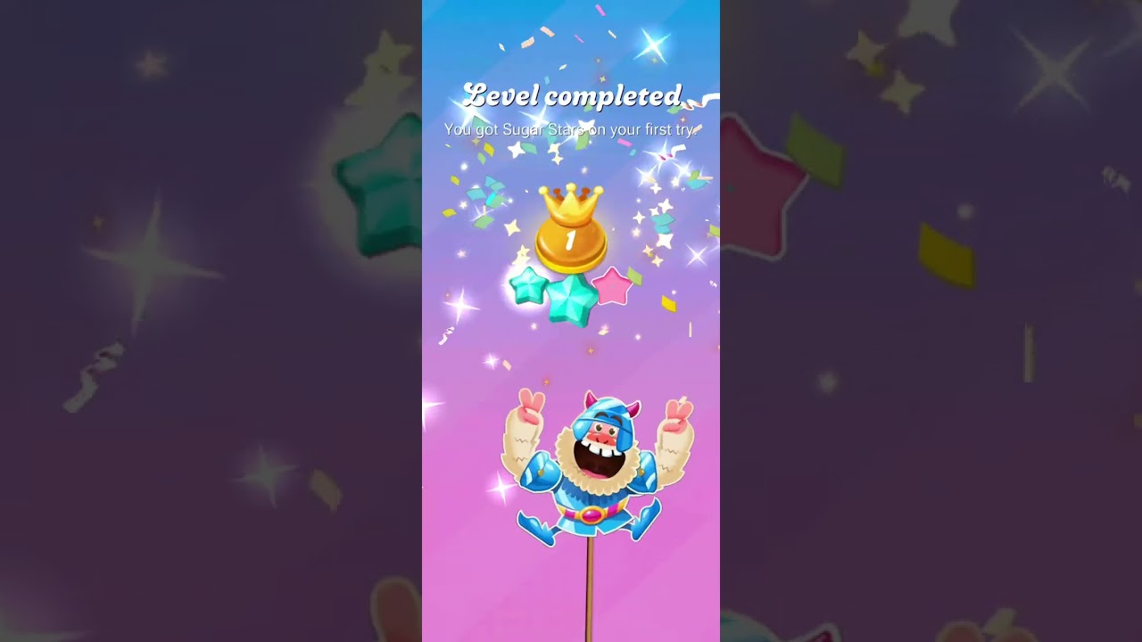 Candy Crush Saga level 17493-17494 completed
