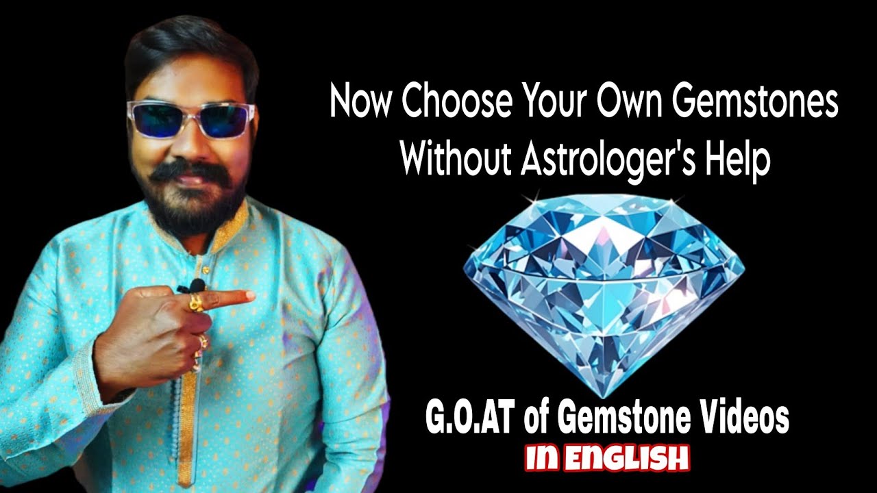 Найдите свой идеальный драгоценный камень без астролога | Видео «G.O.A.T of Gemstone» на английск...