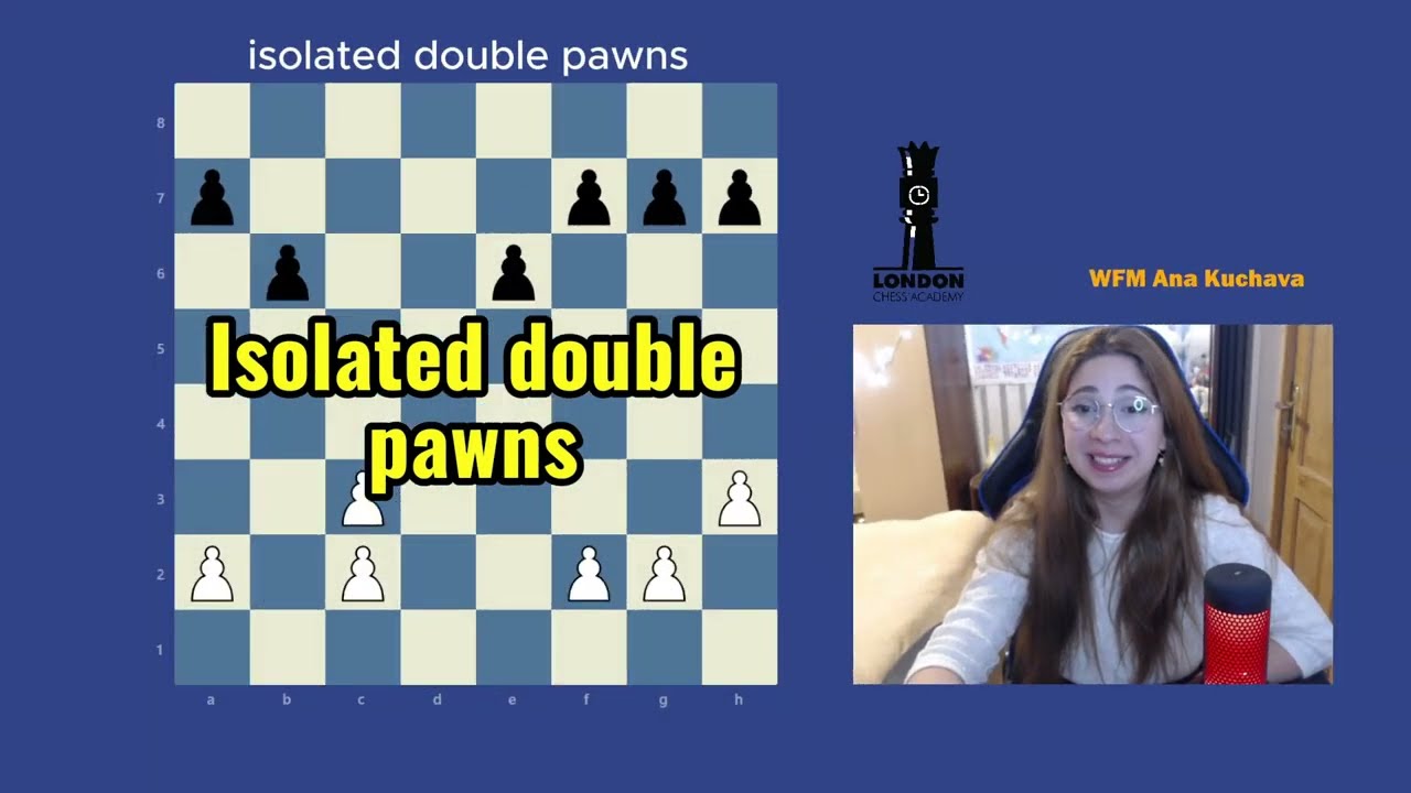 Isolated double pawns