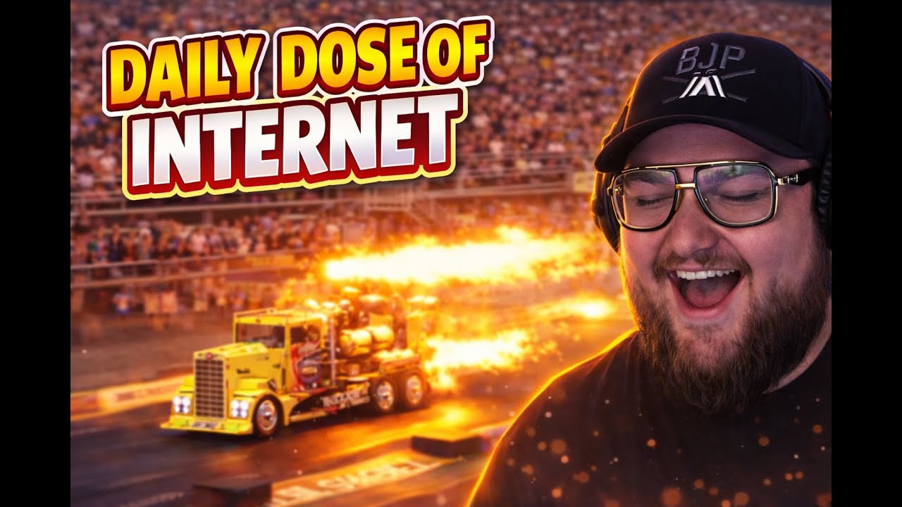 Fatty Reaguje na Vtipná Videa I Daily Dose of Internet