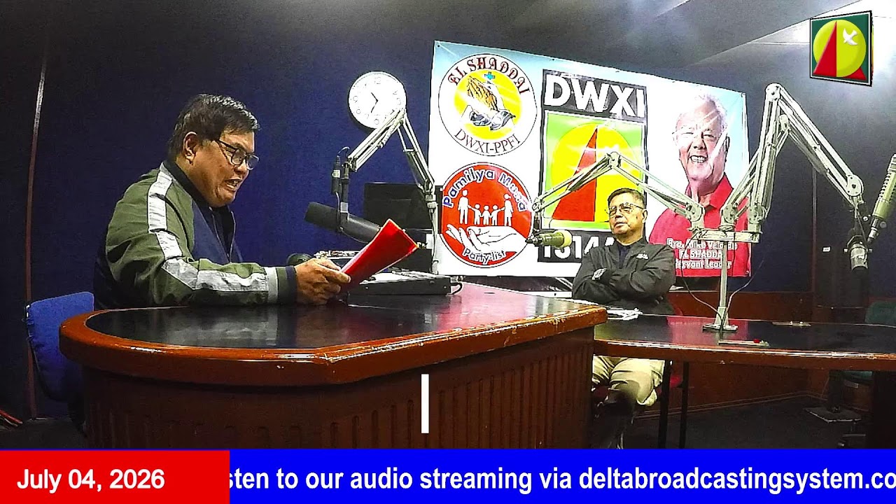 DWXI 1314 AM Live Streaming I Saturday (July 04, 2026) #dailybreadmorningedition