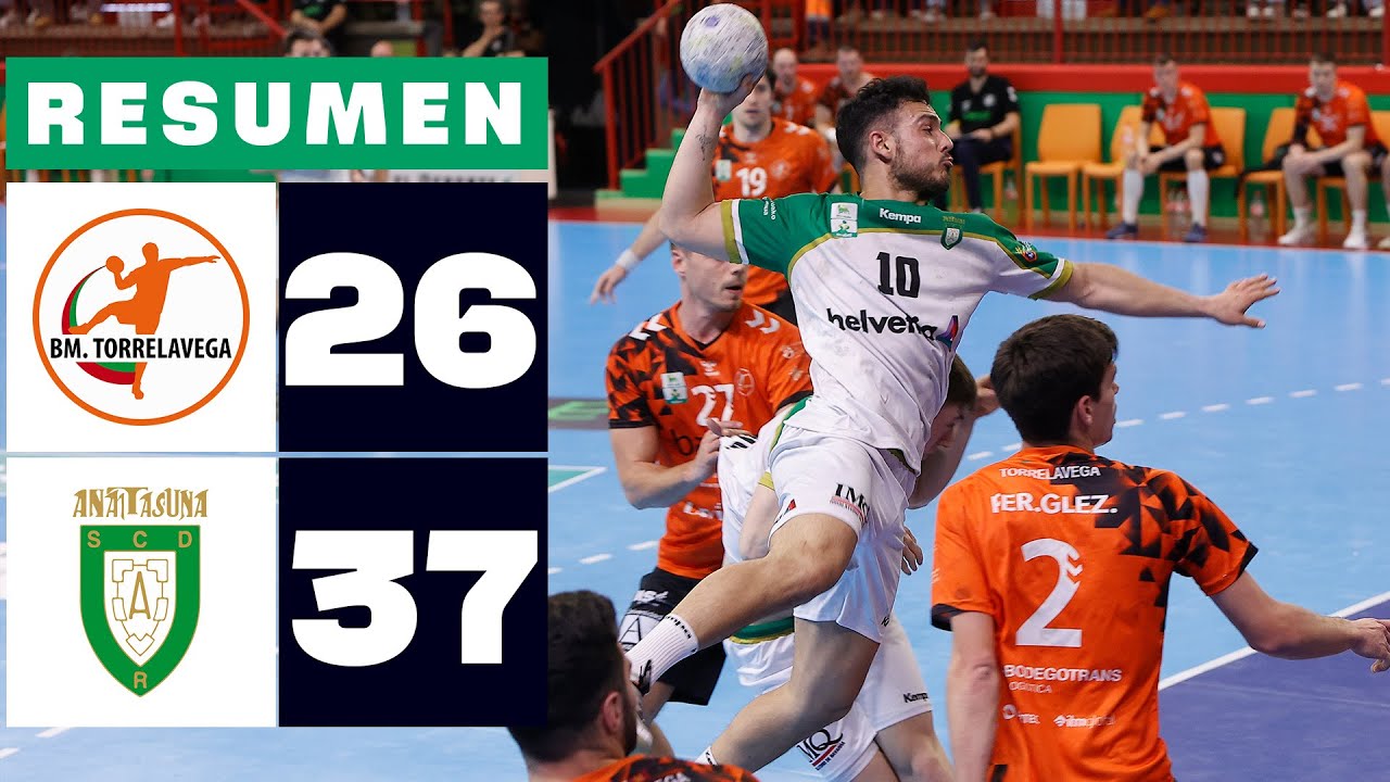 BATHCO TORRELAVEGA 26-37 HELVETIA ANAITASUNA | RESUMEN LIGA PLENITUDE