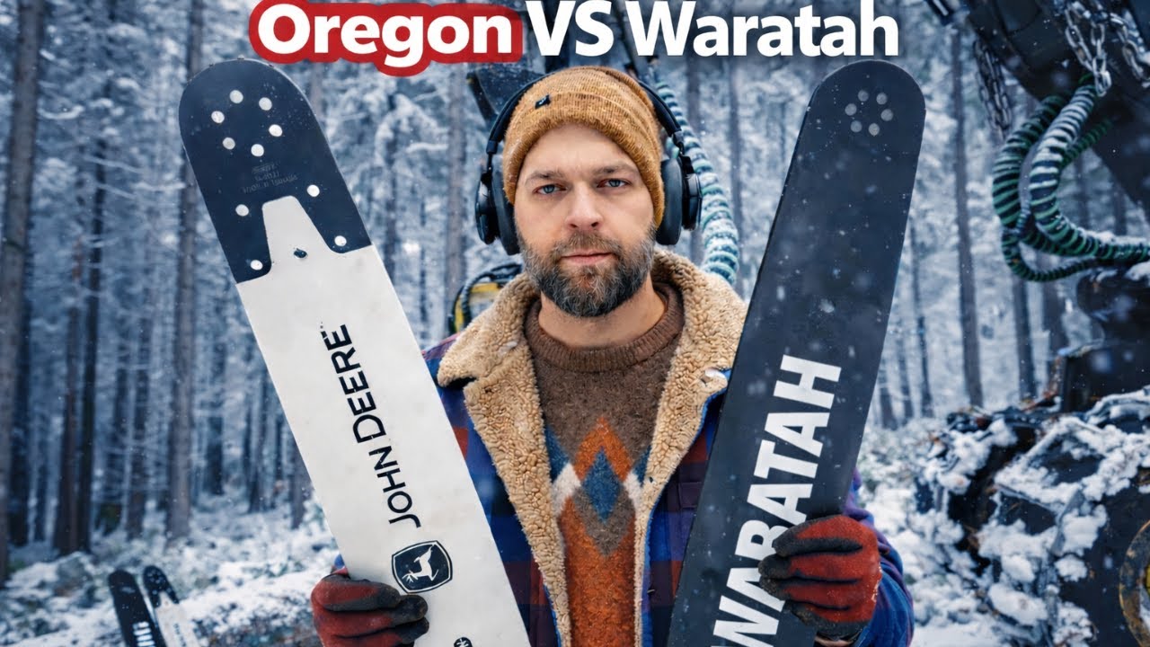 Oregon vs Waratah – test prowadnic harvesterowych! 🛠️🔥