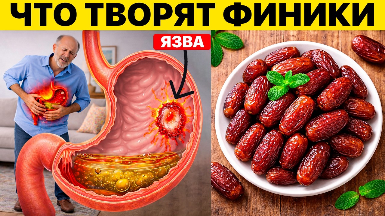 Даже один финик может запустить НЕОБРАТИМЫЕ изменения в организме. И это происходит натощак