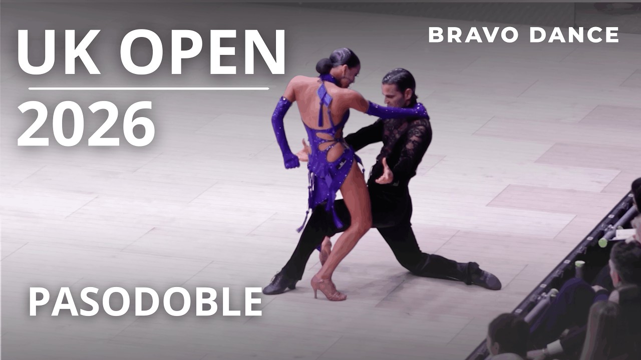 UK OPEN 2026 Pasodoble | Professional Latin - Nino Langella and Andra Vaidilaite | Dance Competition