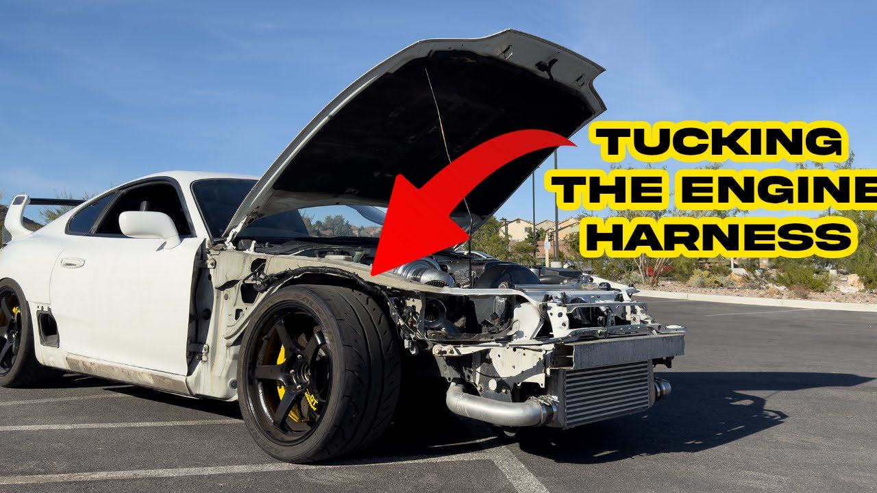 MKIV Supra - Tucking the Harness | DIY Tutorial