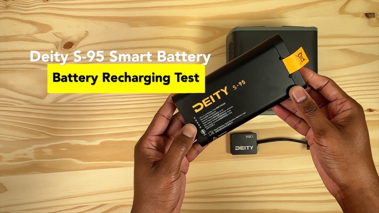 Deity S 95 Smart Battery Recharging Test | How long will it take?