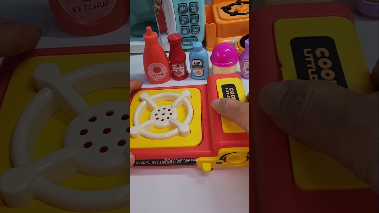 Satisfying with Unboxing ASMR Videos& Kitchen Cooking Set Toys #asmr #toys #satisfying