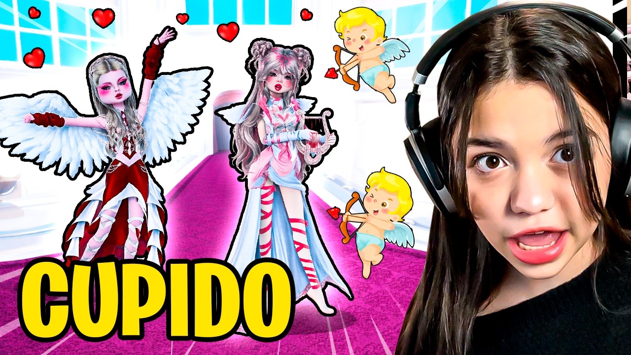 FIZ O MELHOR CUPIDO DO DRESS TO IMPRESS - Roblox