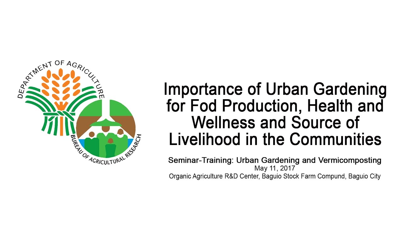 Importance of Urban Gardening for Food Production Health and Wellness