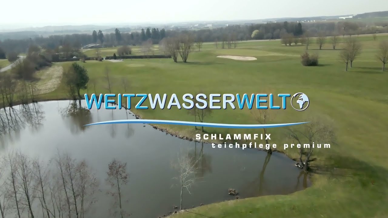 Teichschlamm entfernen. Schlammfix - Der effektive Schlammreduzierer
