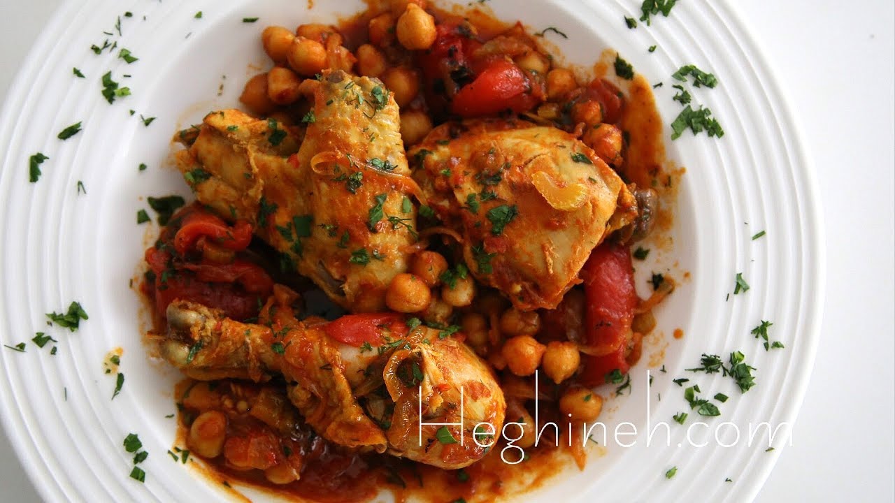 Հավով Սիսեռով Ուտեստ - Chicken Chickpea Dish - Heghineh Cooking Show in Armenian