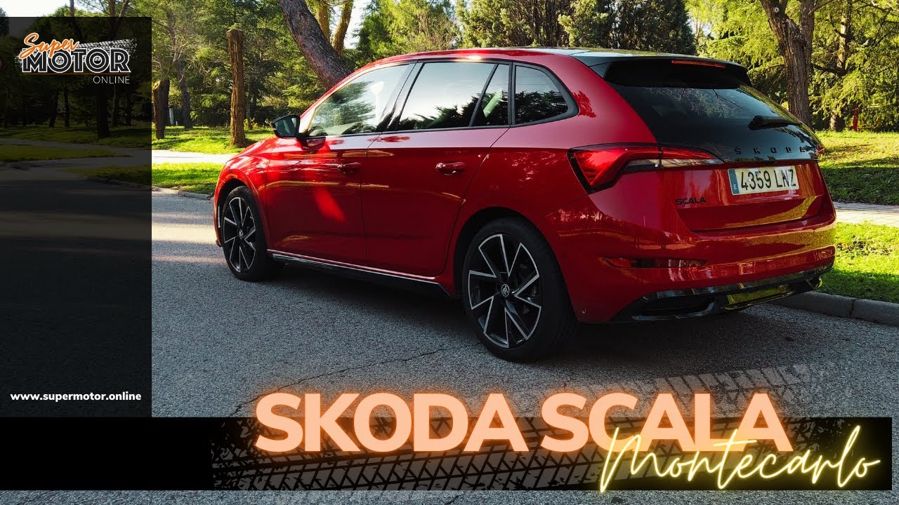 😏Skoda Scala Montecarlo 🏁 2022: Un vistazo a su diseño y prestaciones 👌 / SuperMotor.Online