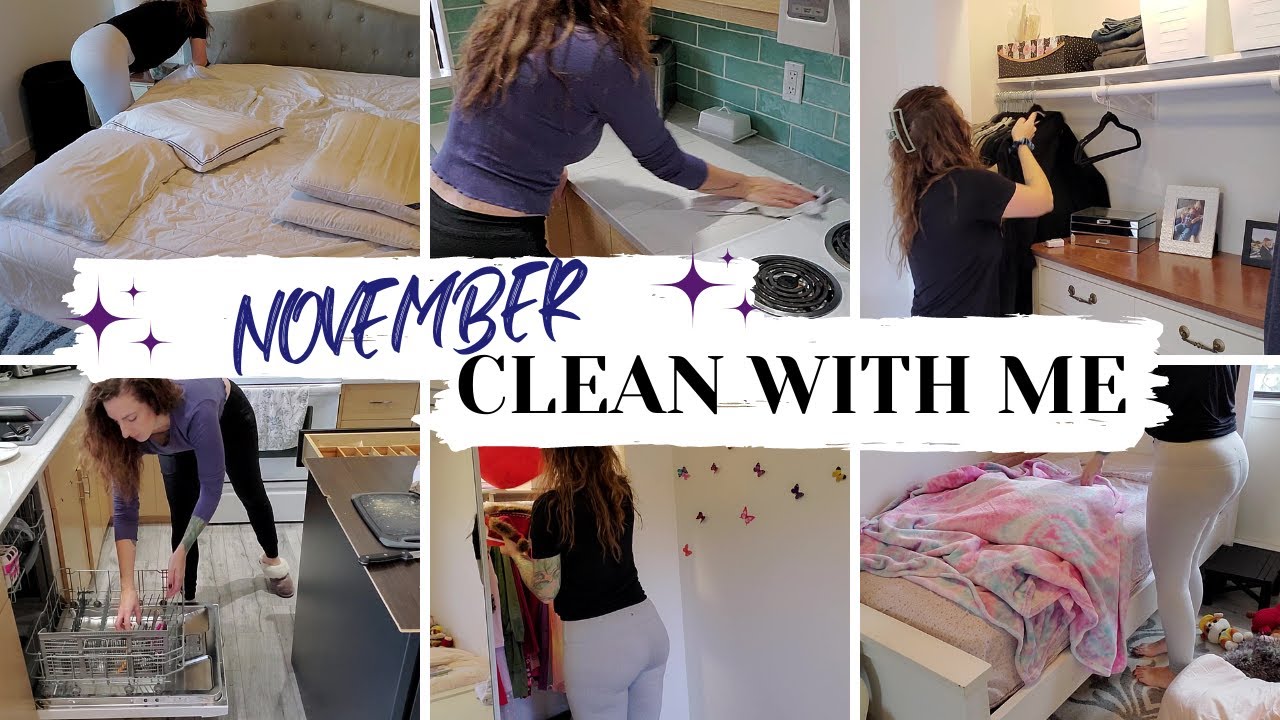 *NEW* November CLEAN WITH ME! 🍂