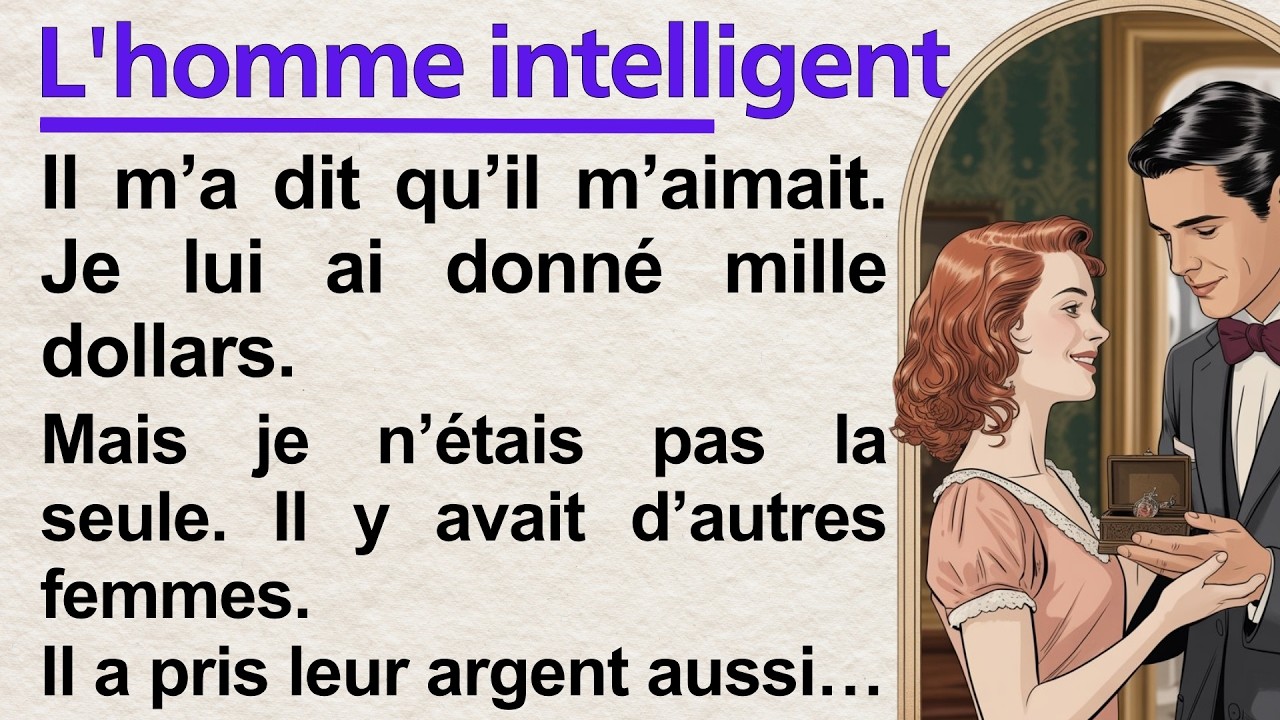 Learn French with Simple Story | The Clever Man – French Story for Beginners (A1-A2 Listening)