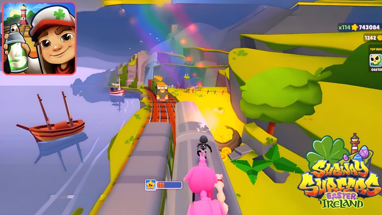 Testing Subway Surfers' EASTER ISLAND Map