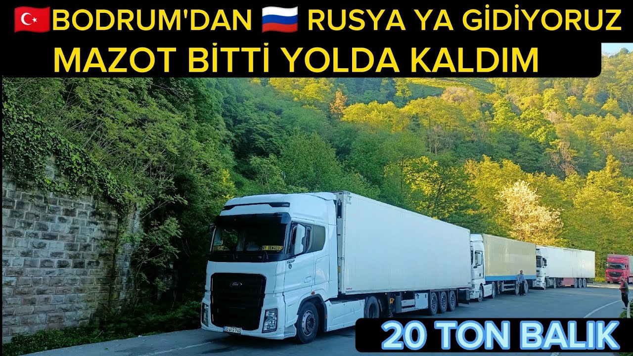 BODRUM' DAN RUSYA'YA BALIK YÜKLEDİM  . ÖNEMLİ EVRAK BİLGİLERİ.