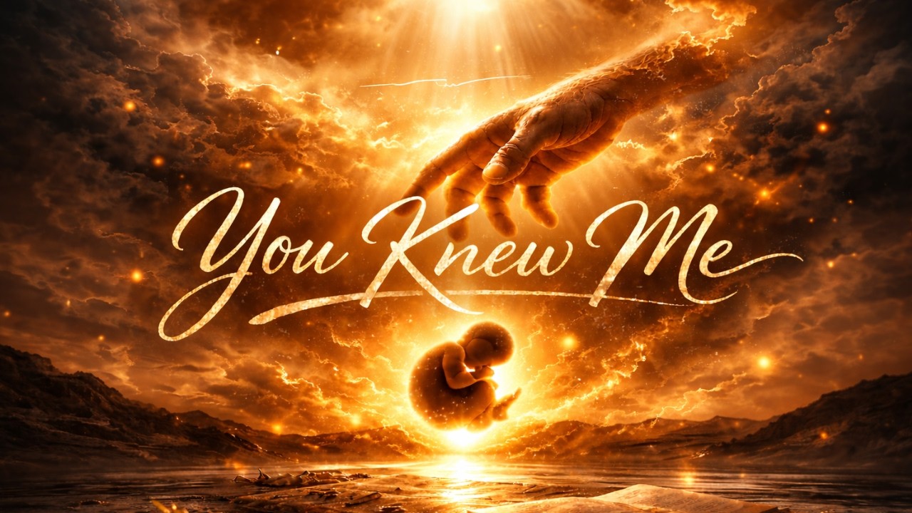 You Knew Me (Jeremiah 1:5) | Christian Worship Song with Lyrics | GraceBetweenLines