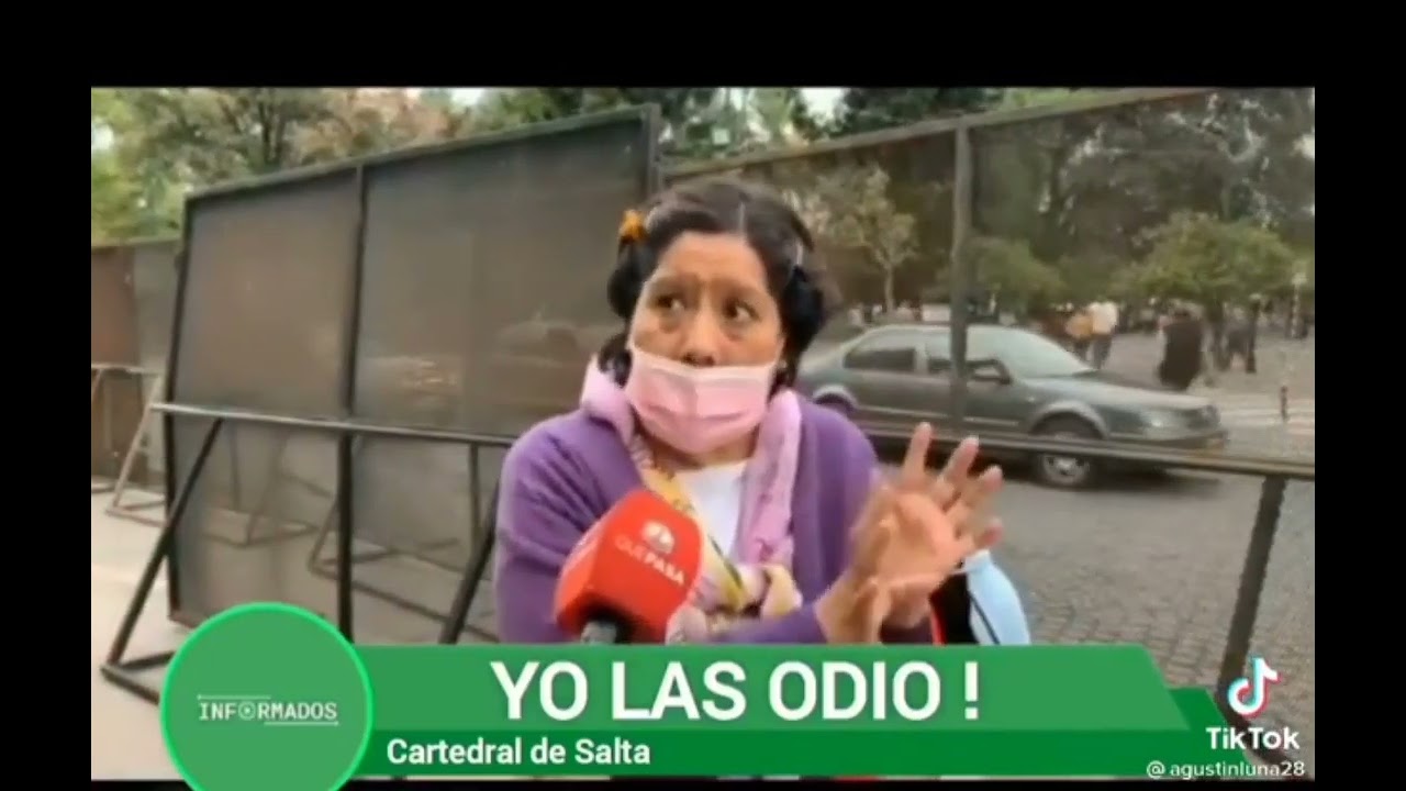 Señora de SALTA en contra de las feministas