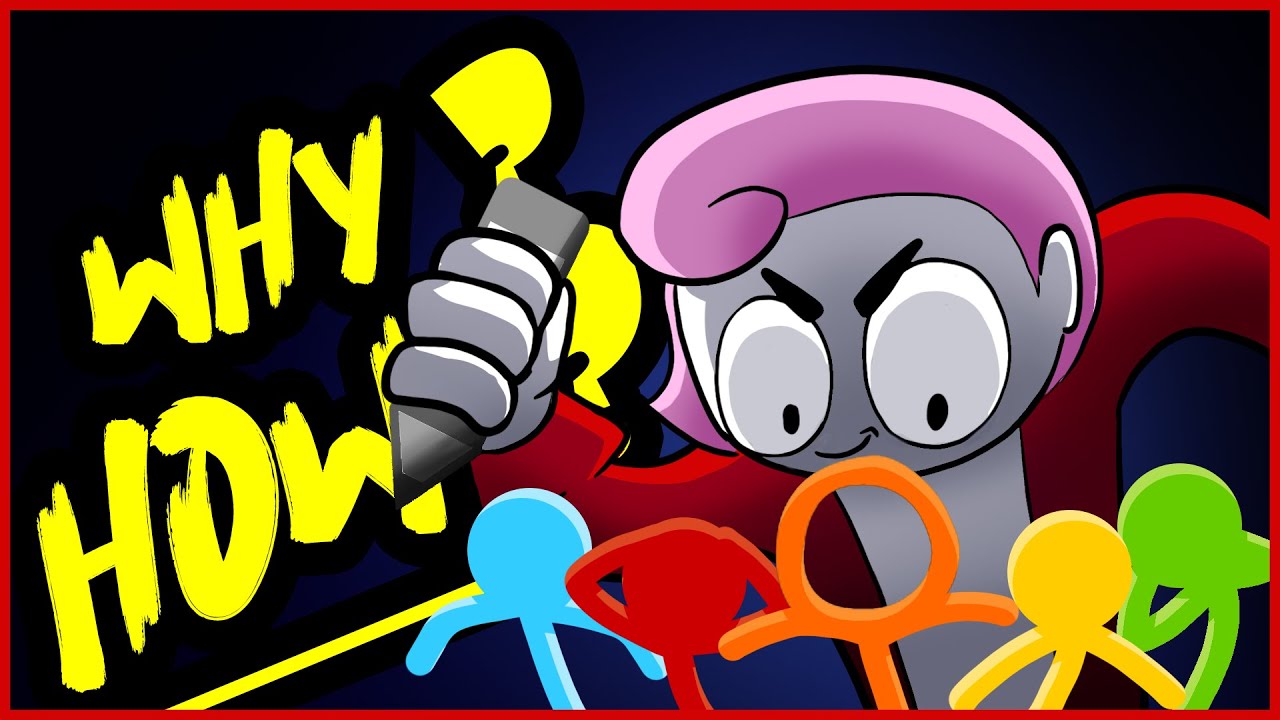 I animated stickfigures EVERYDAY for a month