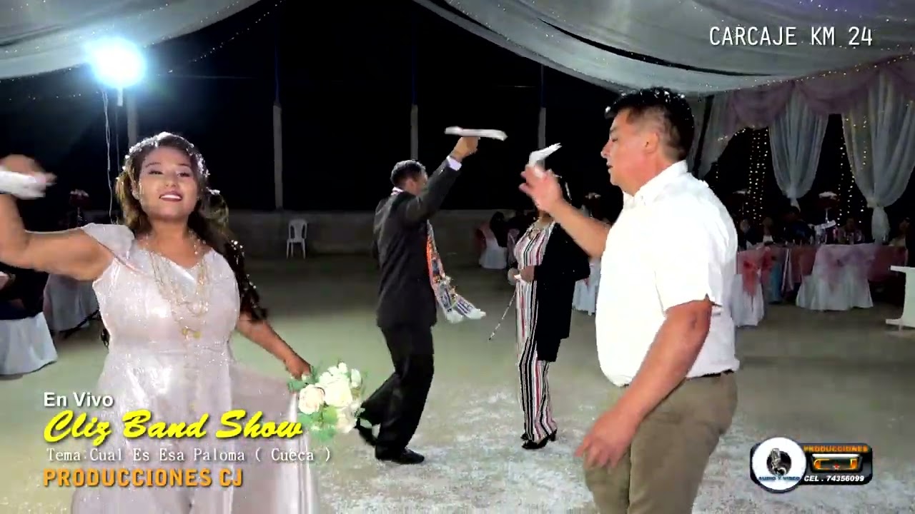 CUAL ES ESA PALOMA   CLIZ BAND SHOW EN VIVO 2023 CARCAJE