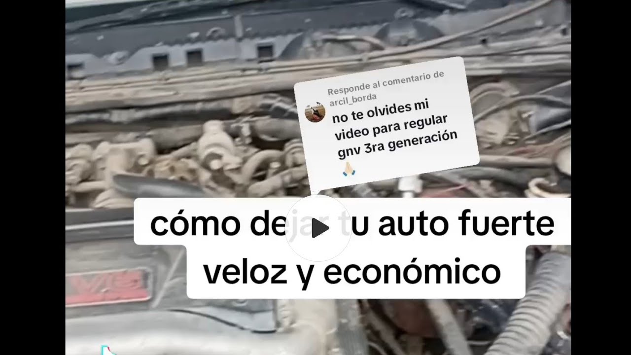 COMO REGULAR 3ERA GENERACIÓN DE GNV, tu auto fuerte, veloz y económico
