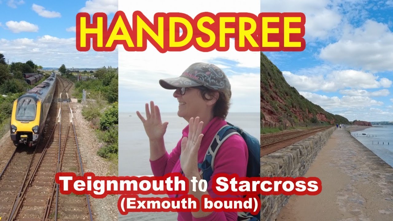 Walking from TEIGNMOUTH to STARCROSS on the South West Coast Path, EXMOUTH Bound