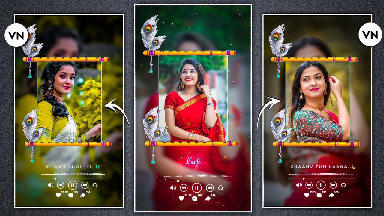 Trending Video Editing In Vn App | New Lyrics Video Editing In Vn App | Vn App Lyrics Status Editing
