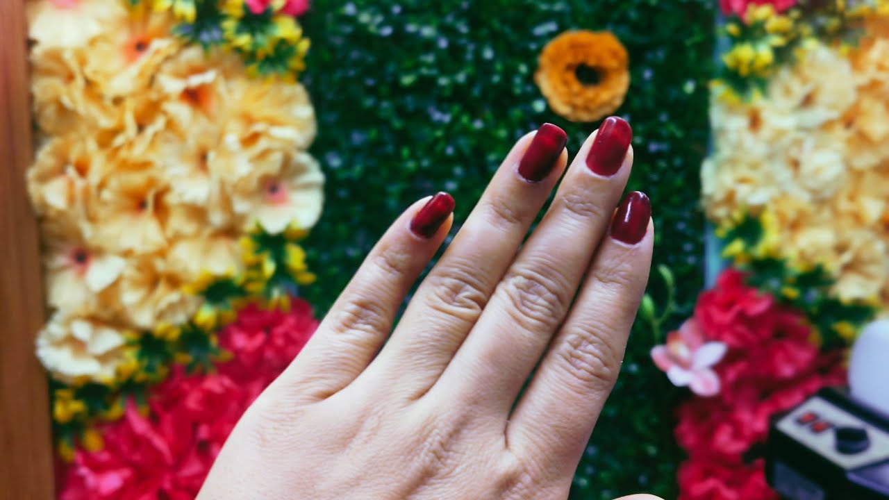 Parlour🥰 में Manicure क़ा दर्दनाक 😰procedure के बाद Fantastic look😇 at fingers