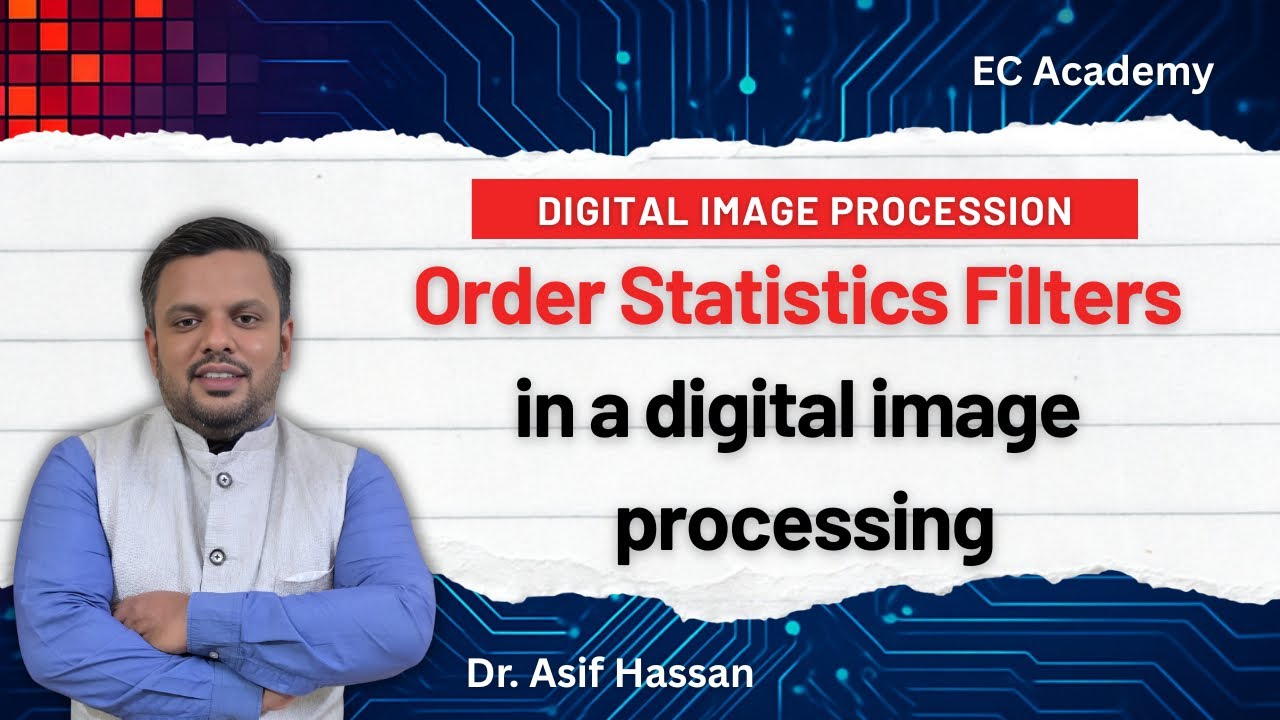 Order-Statistic Filters in DIP | Median, Max, and Min Filters Explained