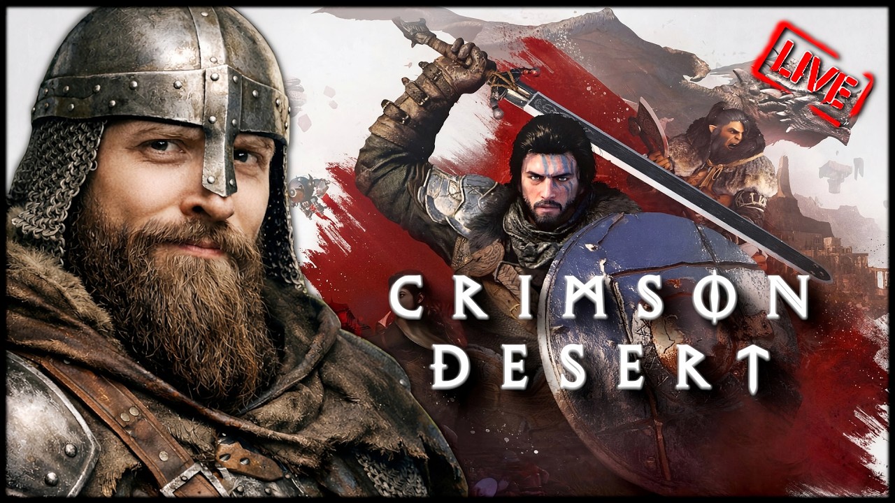 Crimson Desert ⚔️🔥 HIT CZY KIT? 🔴 [NA ŻYWO]